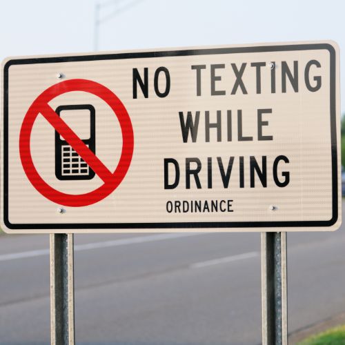 No Texting - New Driver